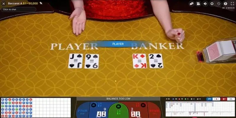 Cách chơi Baccarat luôn đúng là tránh đặt cược cửa Hòa